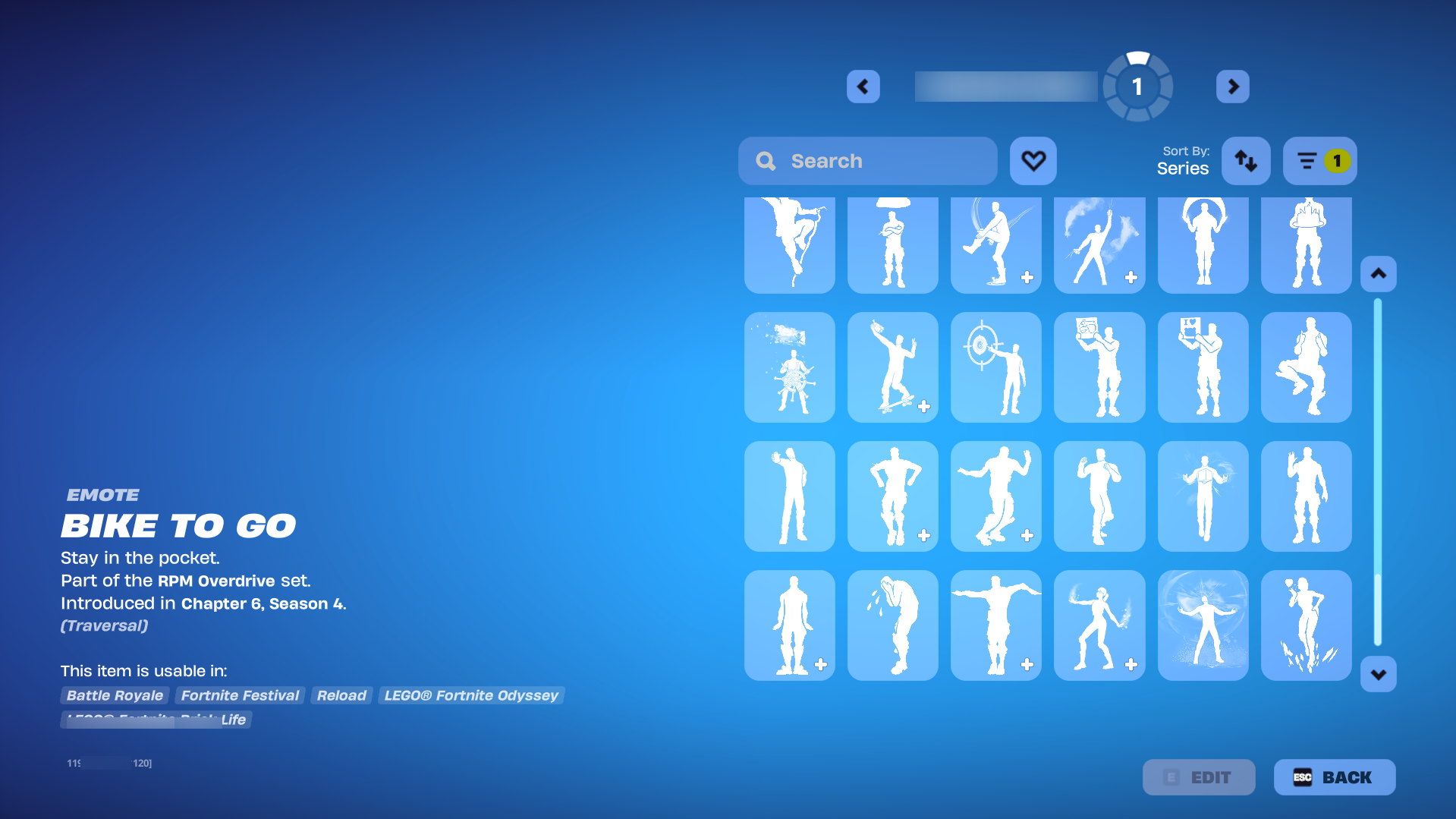 Dark Reflections | Robo-Kevin | Tier 100 Darth Vader | 132 Skins | Chapter 2 Season 1 | Level 2457 | Full Email - Image 10