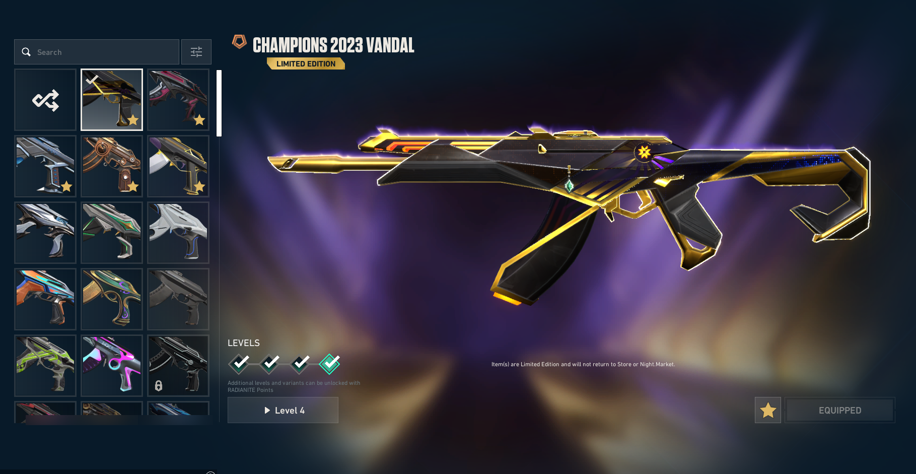 PREMIUM EU VALORANT MAIN ACCOUNT - 60K+ VP SPENT | Ascendant Peak | Reaver Knife | Champions 2023 Vandal | 105 Skins | Full Email - Image 4