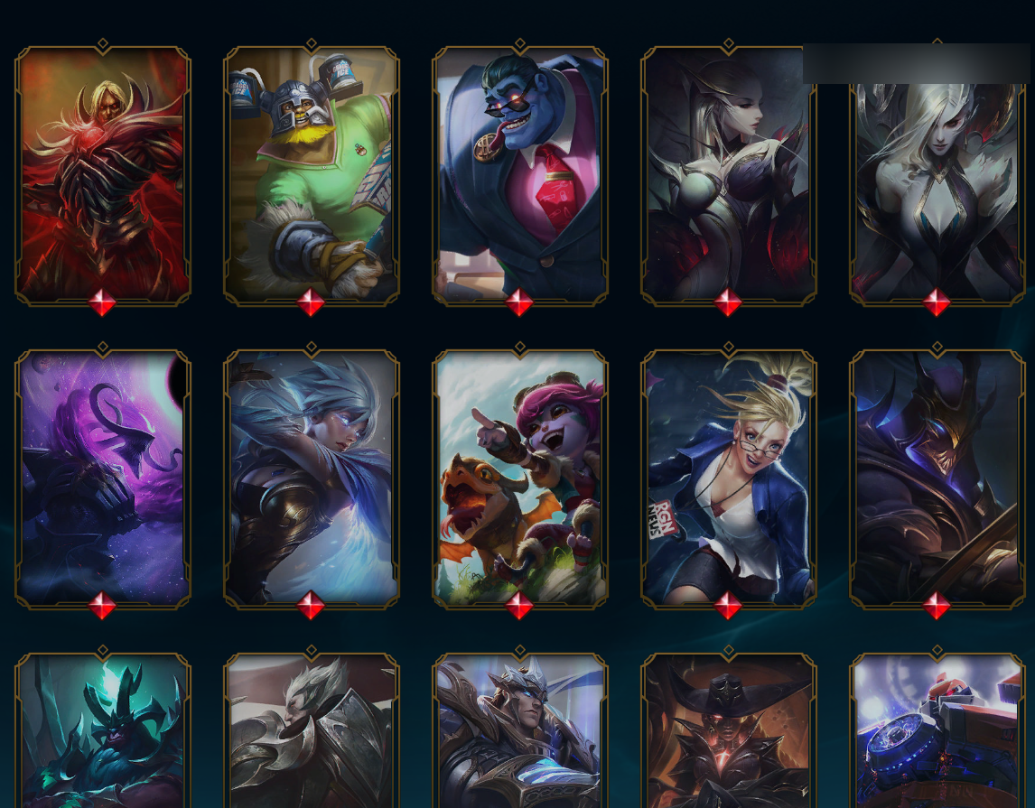 Diamond Peak | 161 Champions | 283 Skins | 21 Legendary Skins - Image 9
