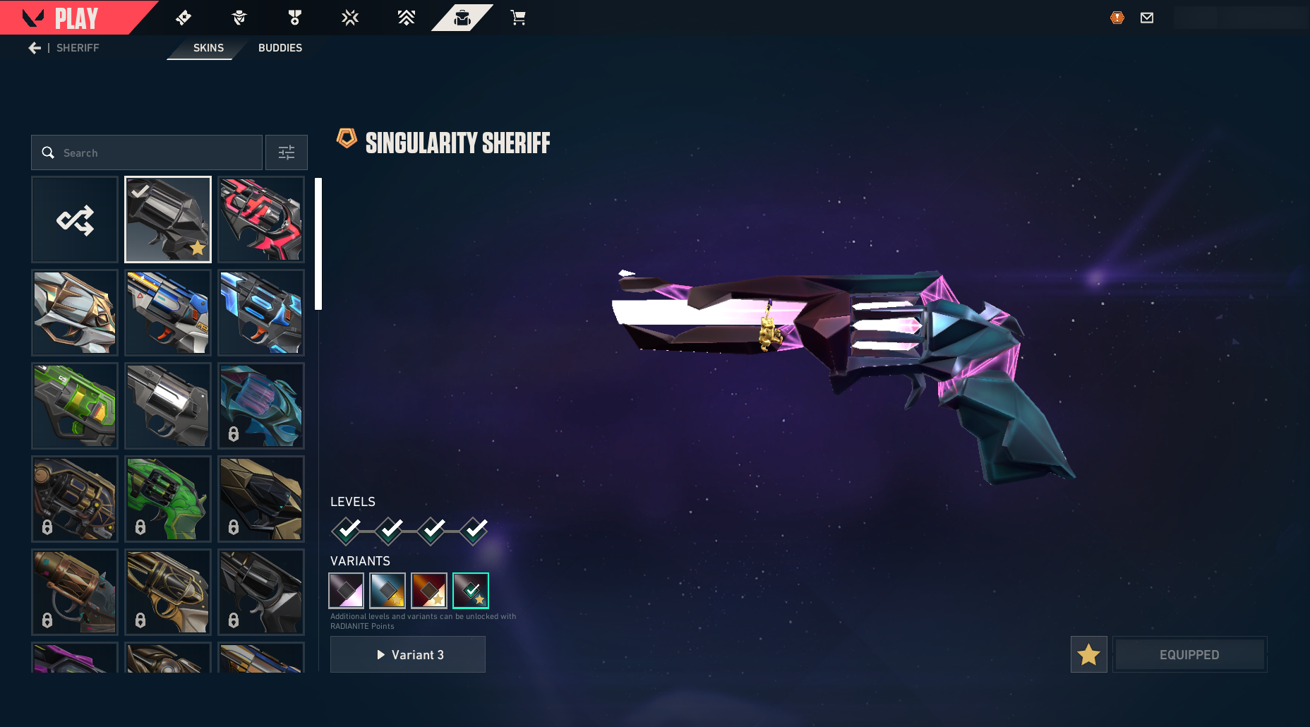 PC | Diamond Peak | Singularity Butterfly Knife | Gaia's Vengeance Vandal | 13 Skins | Full Email - Image 8
