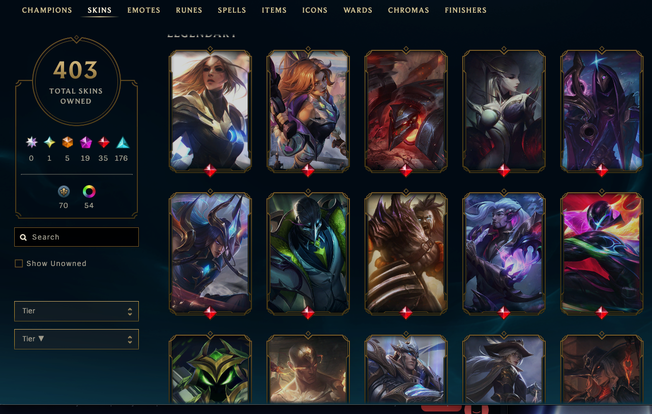 Gold Peak | Spirit Blossom Morgana | DJ Sona | 170 Champions | 403 Skins | Full Email - Image 4
