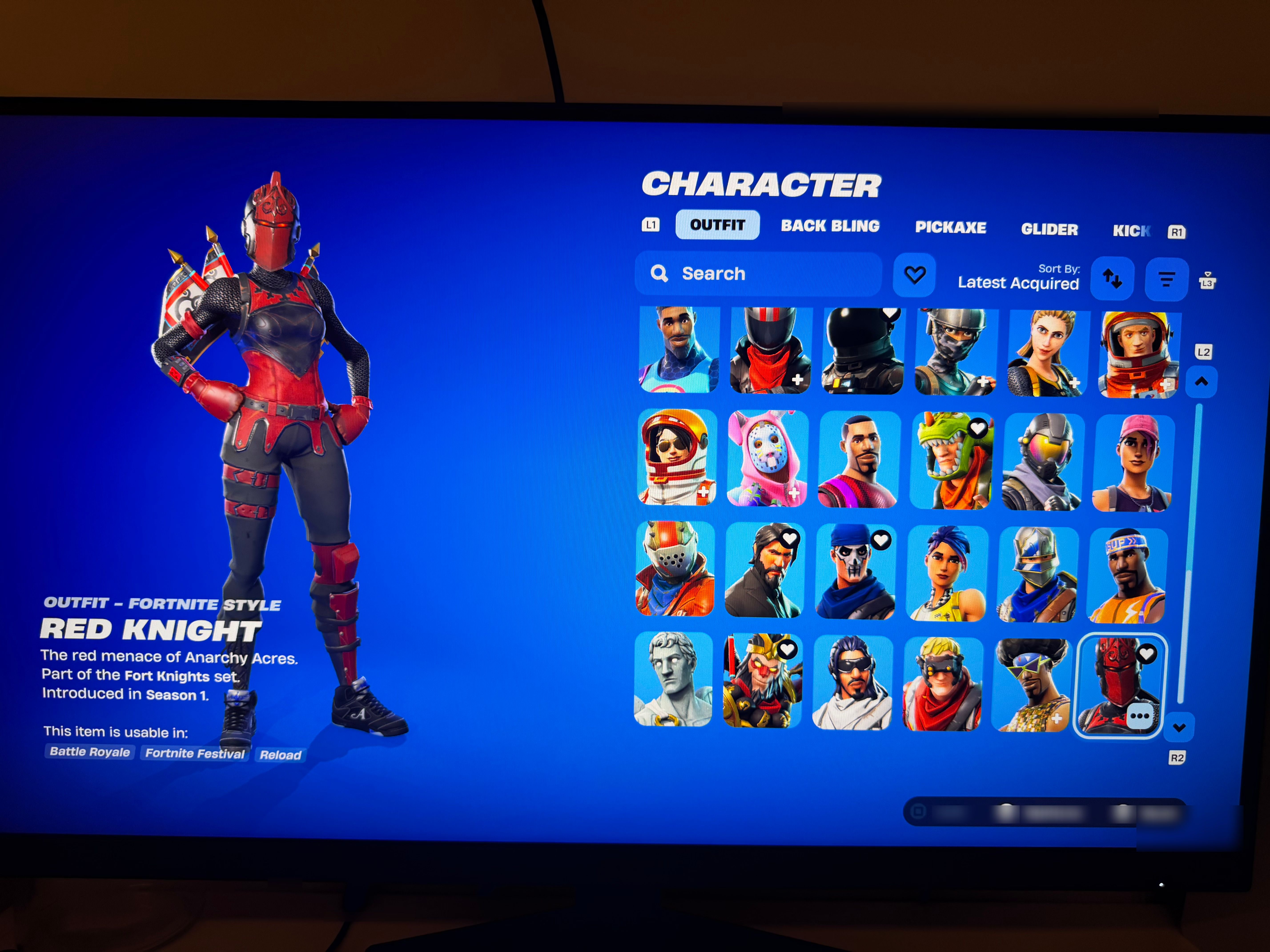 Red Knight | Warpaint | Rogue Agent | Founder's Glider + Umbrella | 54 Skins | Season 1 | Level 339 - Image 7