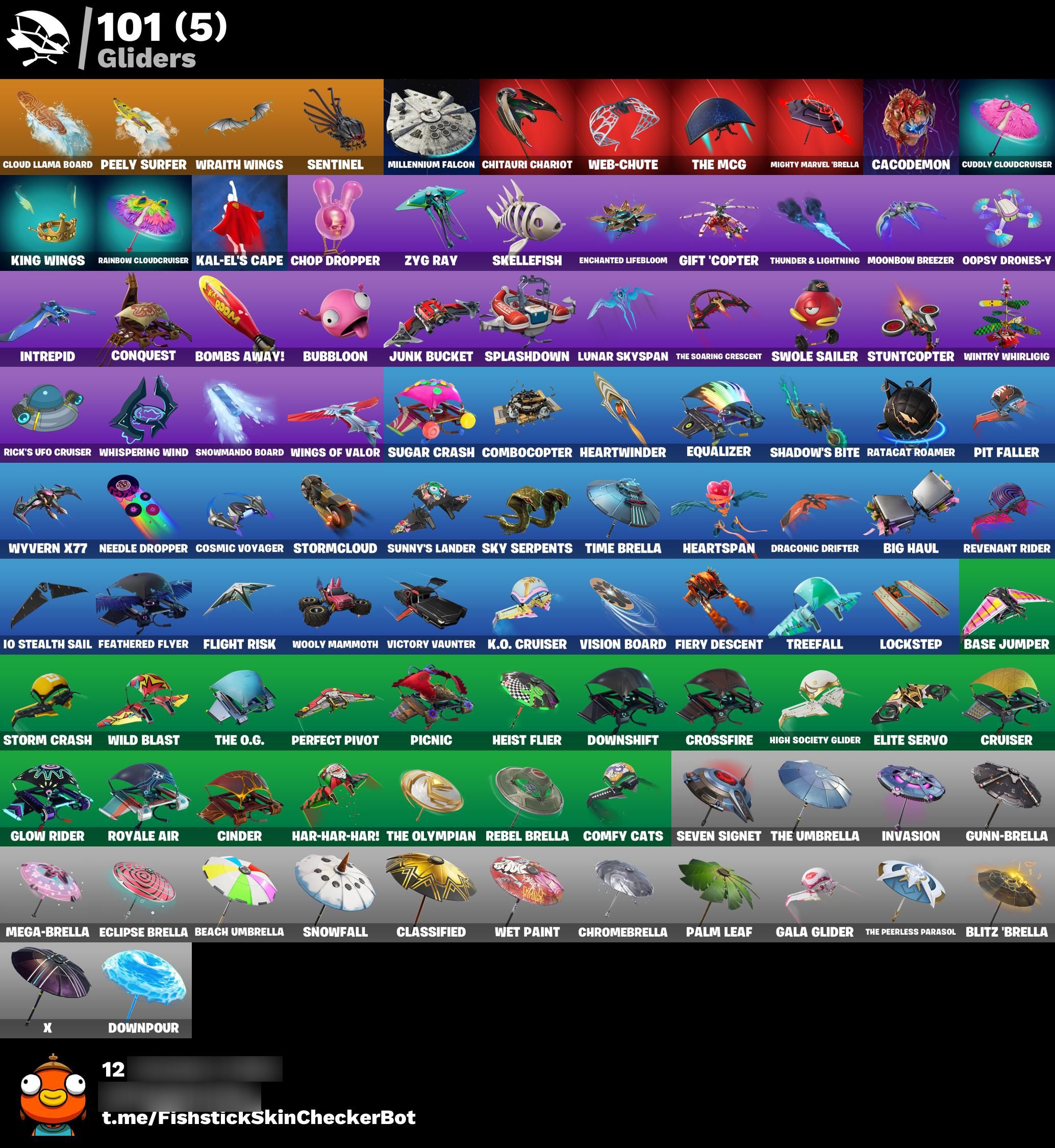 Full S4-S5 BP Ch1 | Take the Elf | Omega | 129 Skins | Season 4 | Level 1705 - Image 6