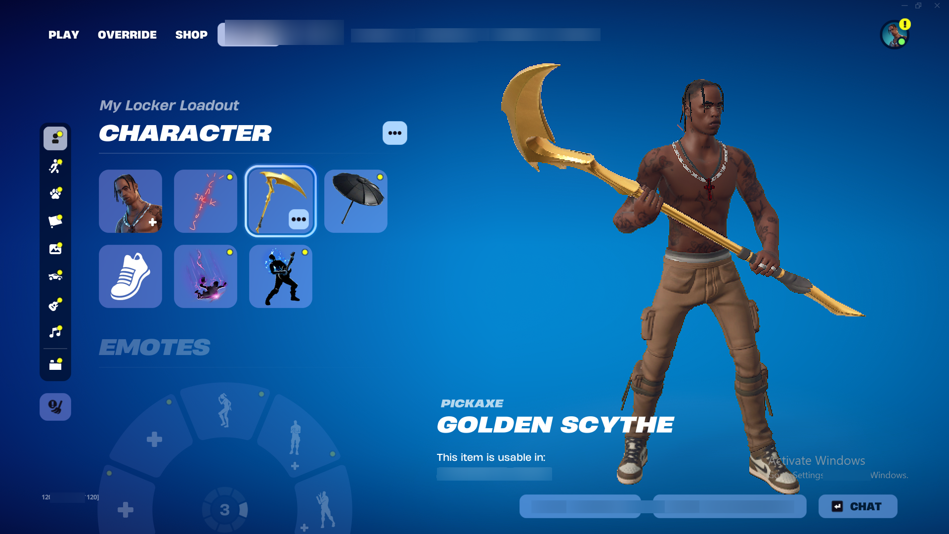 Travis Scott | WC Fishstick | Prodigy | Wildy | Salute | Omegarok | Harley Quinn | 75 Skins | Chapter 1 Season 9 | Level 1238 | Full Email - Image 8