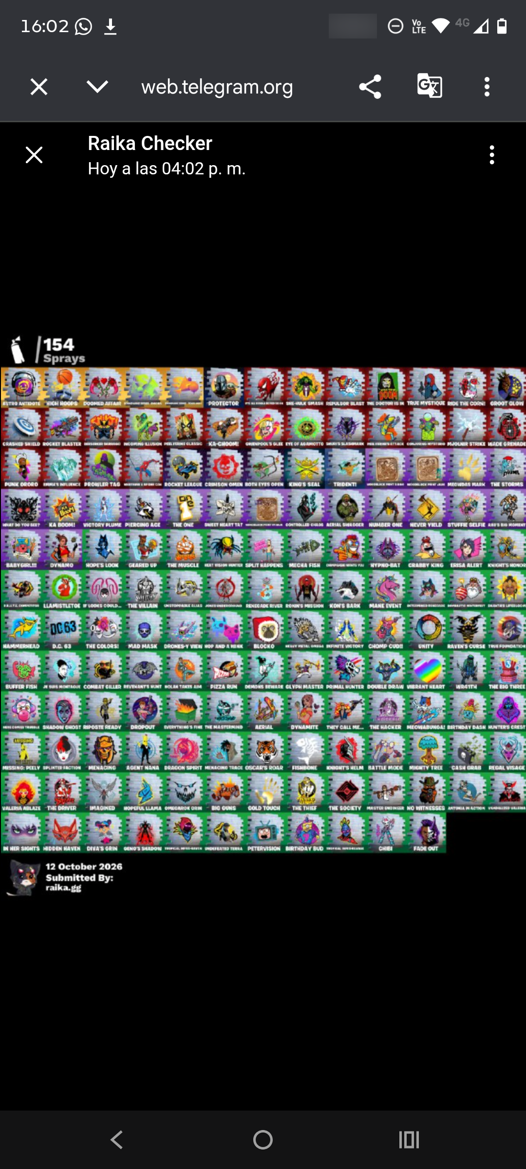 Tart Tycoon | Verve | Rage | Astroworld Cyclone | 176 Skins | Level 2206 | Full Email - Image 4