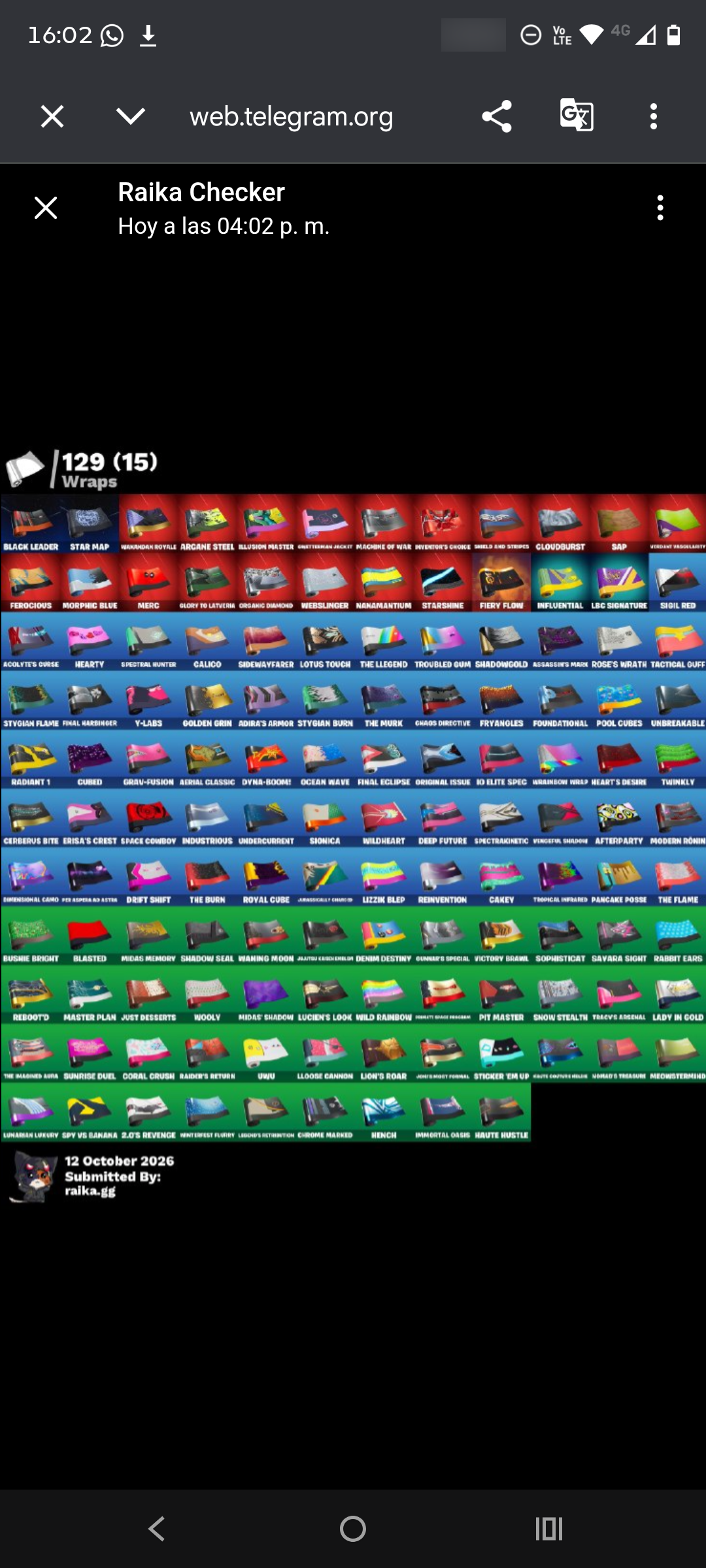 Tart Tycoon | Verve | Rage | Astroworld Cyclone | 176 Skins | Level 2206 | Full Email - Image 6