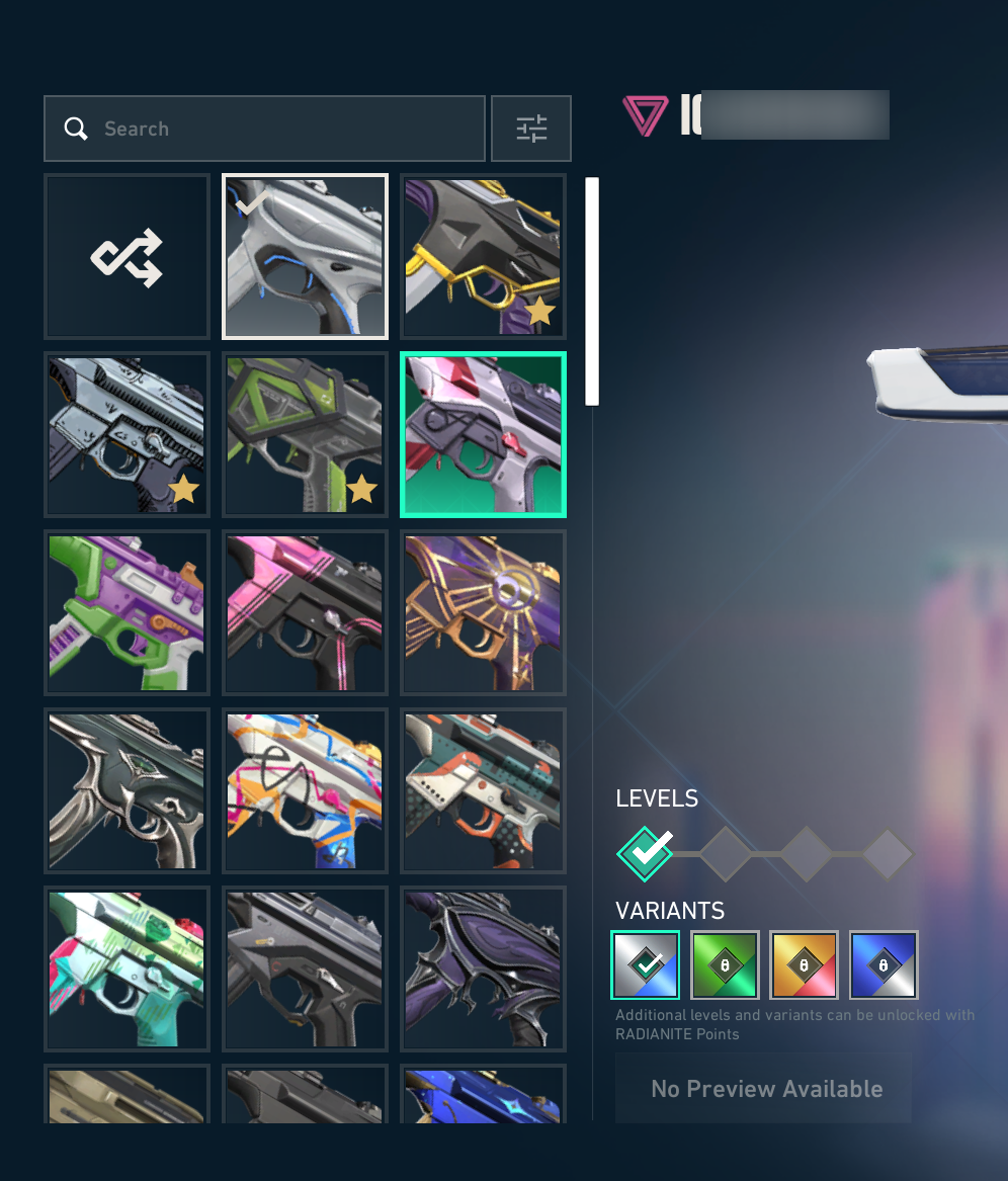 PC | Gold Peak | Champions 2023 Kunai | Champions 2021 Vandal | 332 Skins | Full Email - Image 4