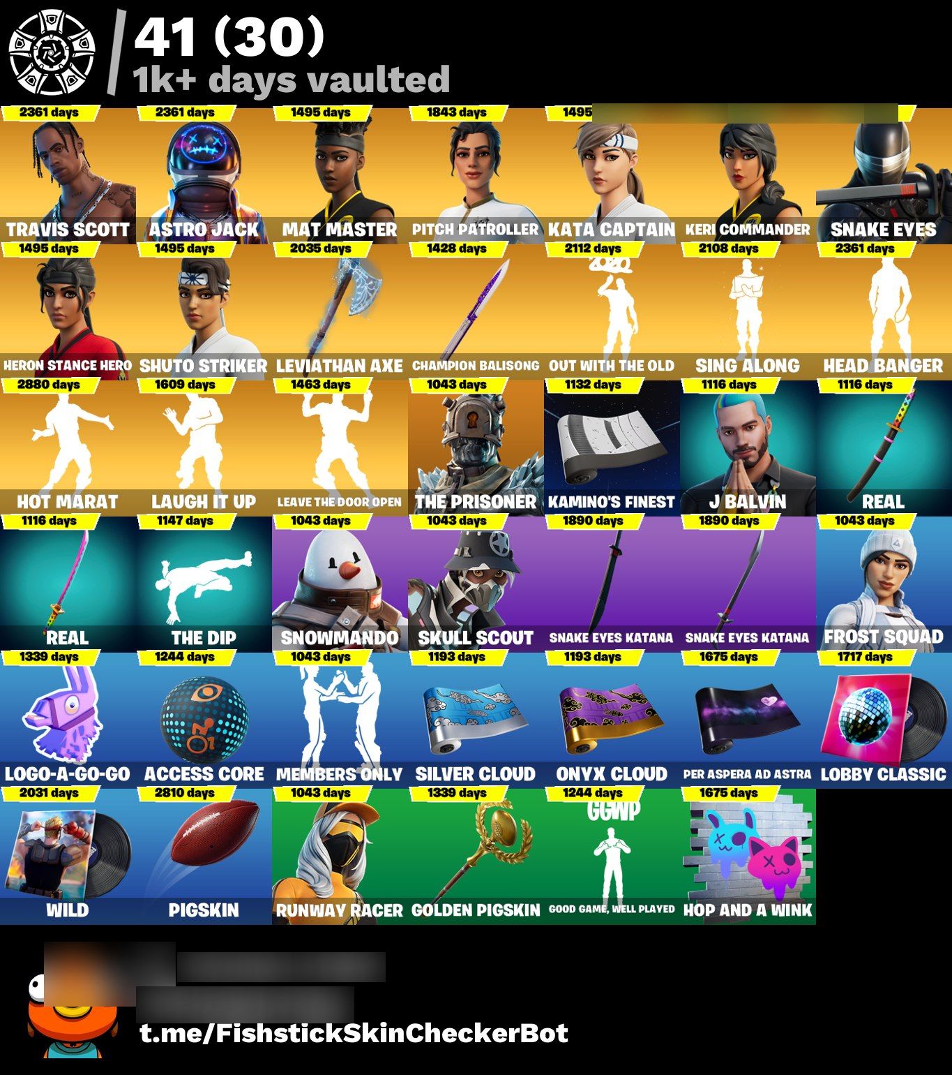 Travis Scott | Astro Jack | 374 Skins | Season 7 | Level 4371 | Full Email - Image 7