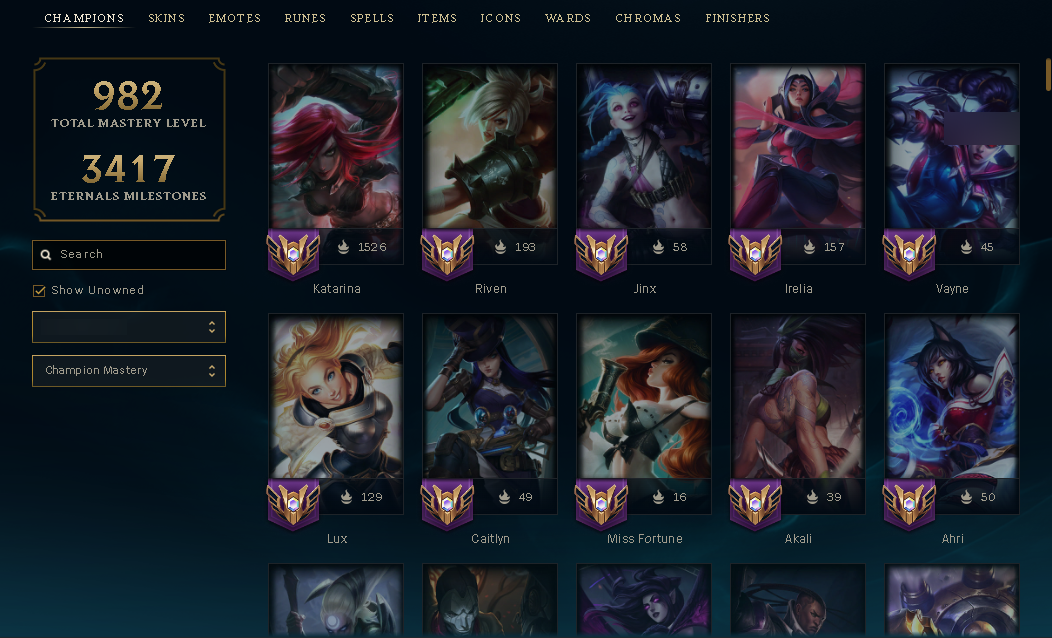 Diamond Peak | Riot Graves | Riot Blitzcrank | 170 Champions | 903 Skins - Image 10