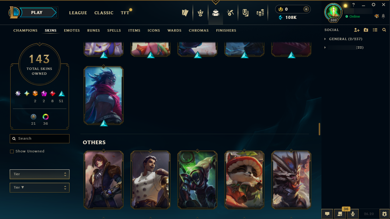 Platinum II | 173 Champions | 143 Skins | Full Email - Image 7