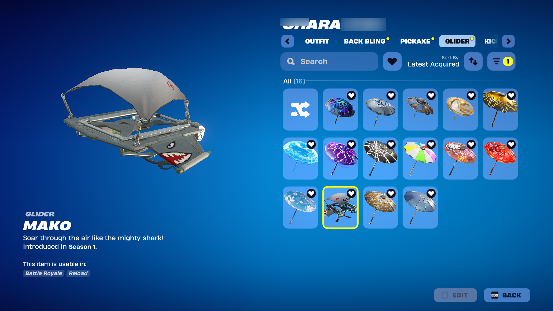Black Knight | Reaper | OG Raiders Revenge | Mako | Rose Team Leader | Omega | 68 Skins | Season 2 | Level 21 | Full Email - Image 3