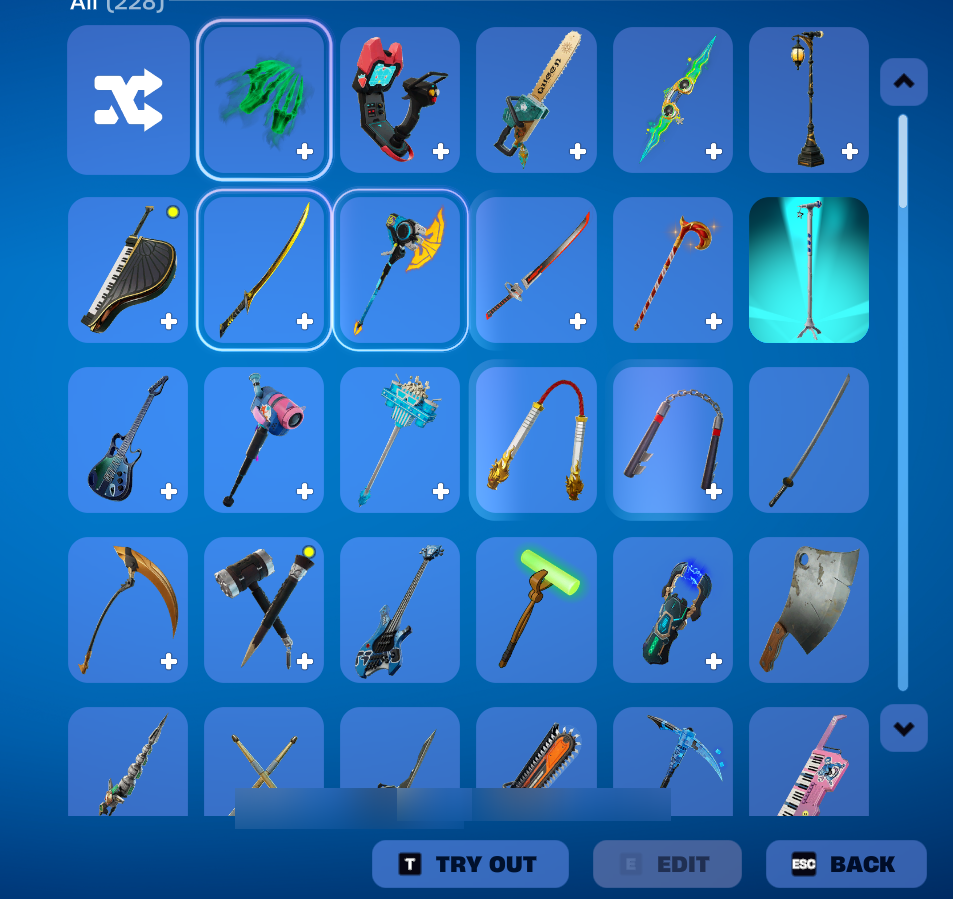 164 Skins | Chapter 1 Season 9 | Level 3435 - Image 4