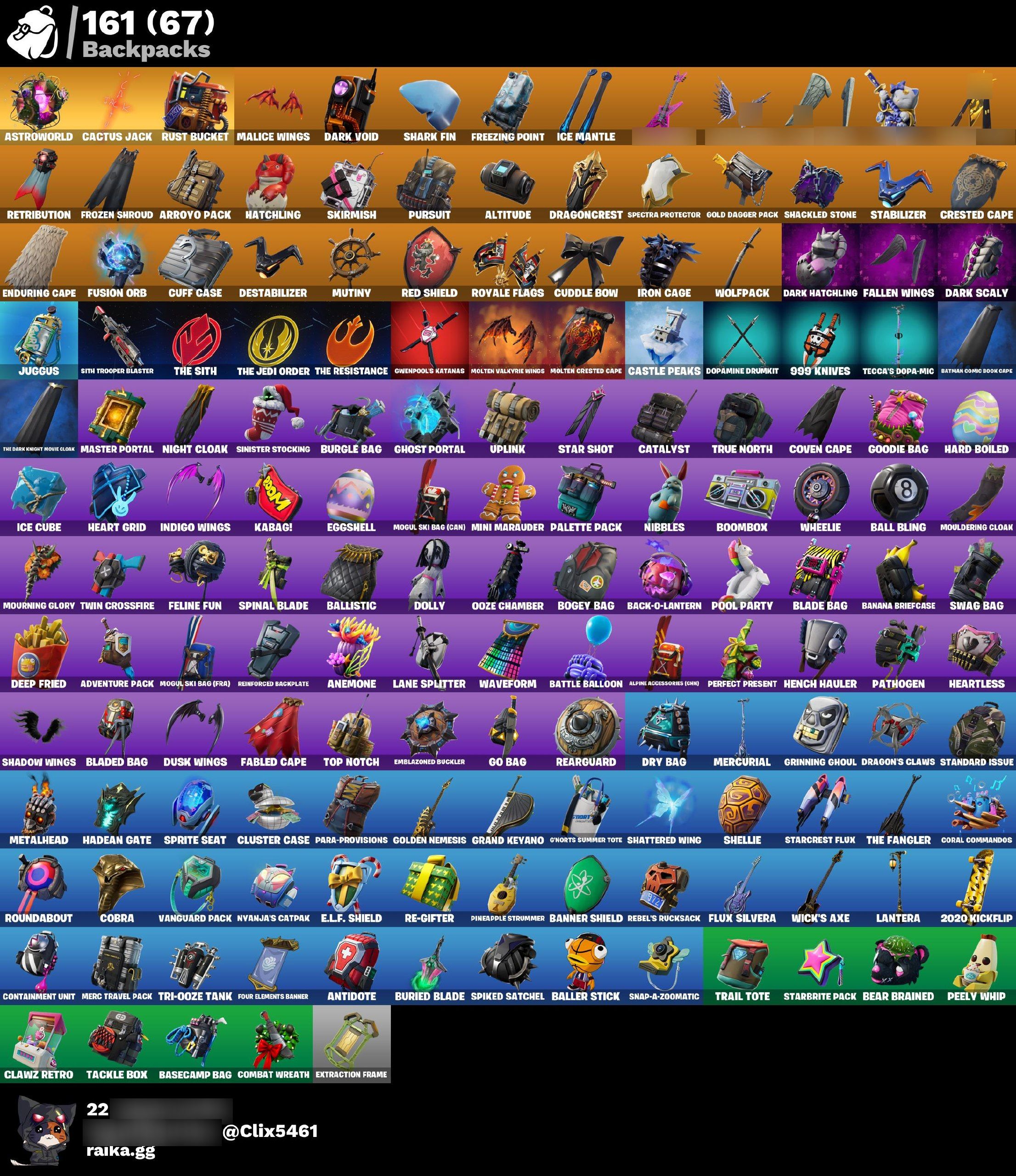 Travis Scott | Astro Jack | Honor Guard | Royale Bomber | 191 Skins | Level 1140 - Image 3