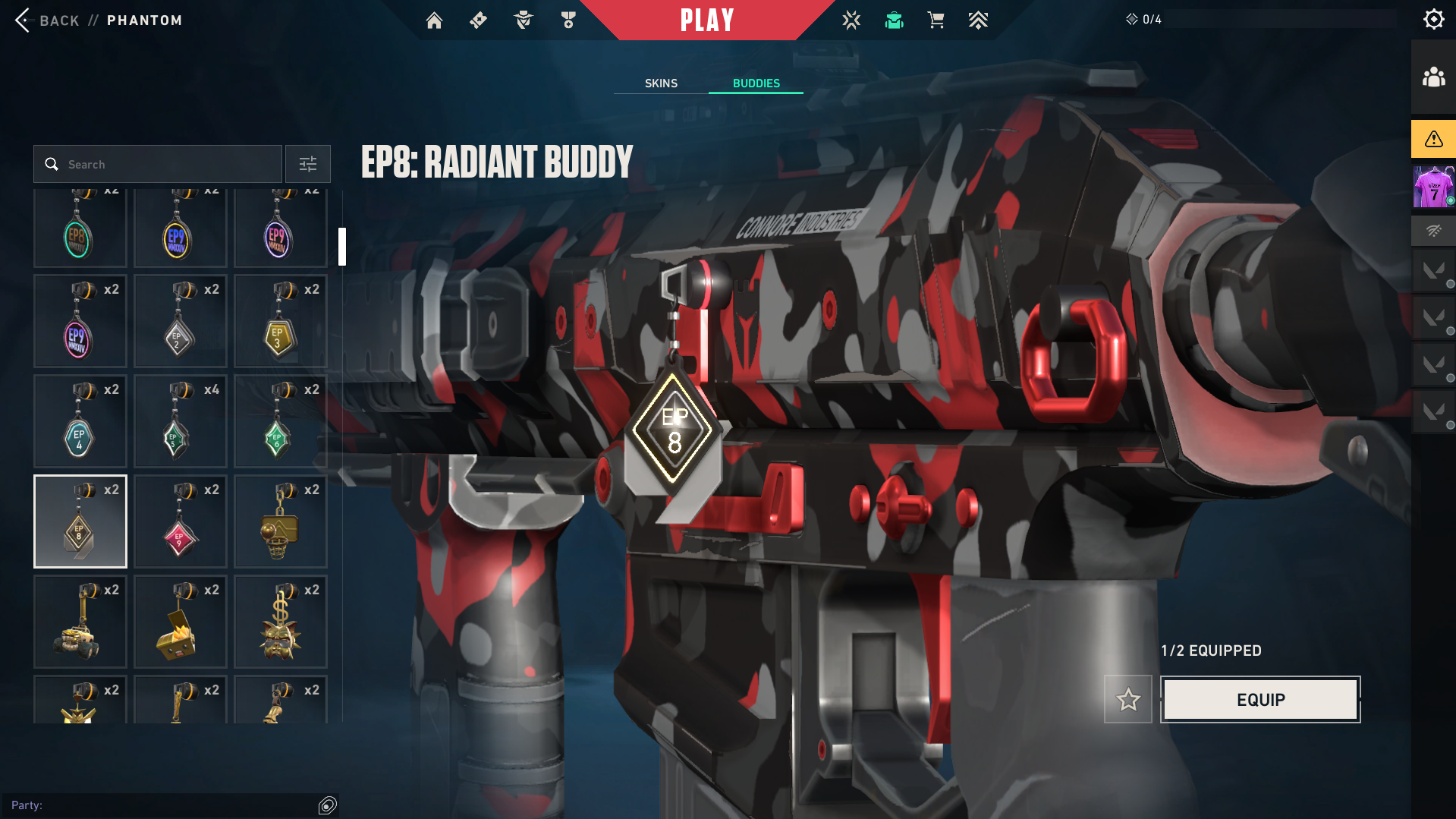 PC | Radiant Peak | Champions 2025 Butterfly Knife + Vandal | 72 Skins | Full Email - Image 3
