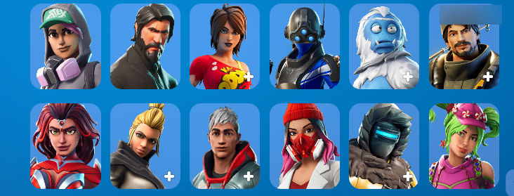 Mystique | Black Knight | Blue Squire | 132 Skins | Season 2 | Level 2933 - Image 7