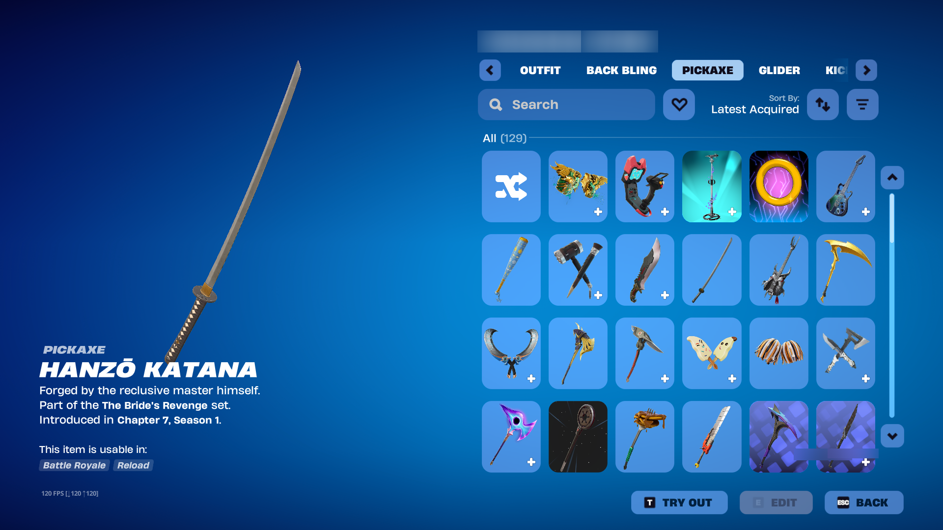 Lara Croft | Astro World Cyclone | Rage Emote | Warpaint | Dark Bomber | 126 Skins | Chapter 2 Season 1 | Level 1523 - Image 6