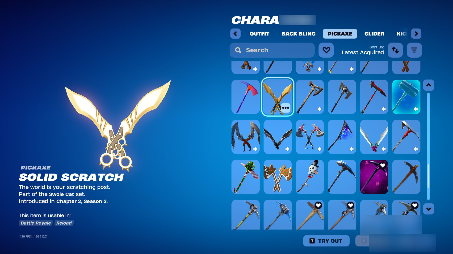 Lara Croft | Astro World Cyclone | Rage Emote | Warpaint | Dark Bomber | 126 Skins | Chapter 2 Season 1 | Level 1523 - Image 10