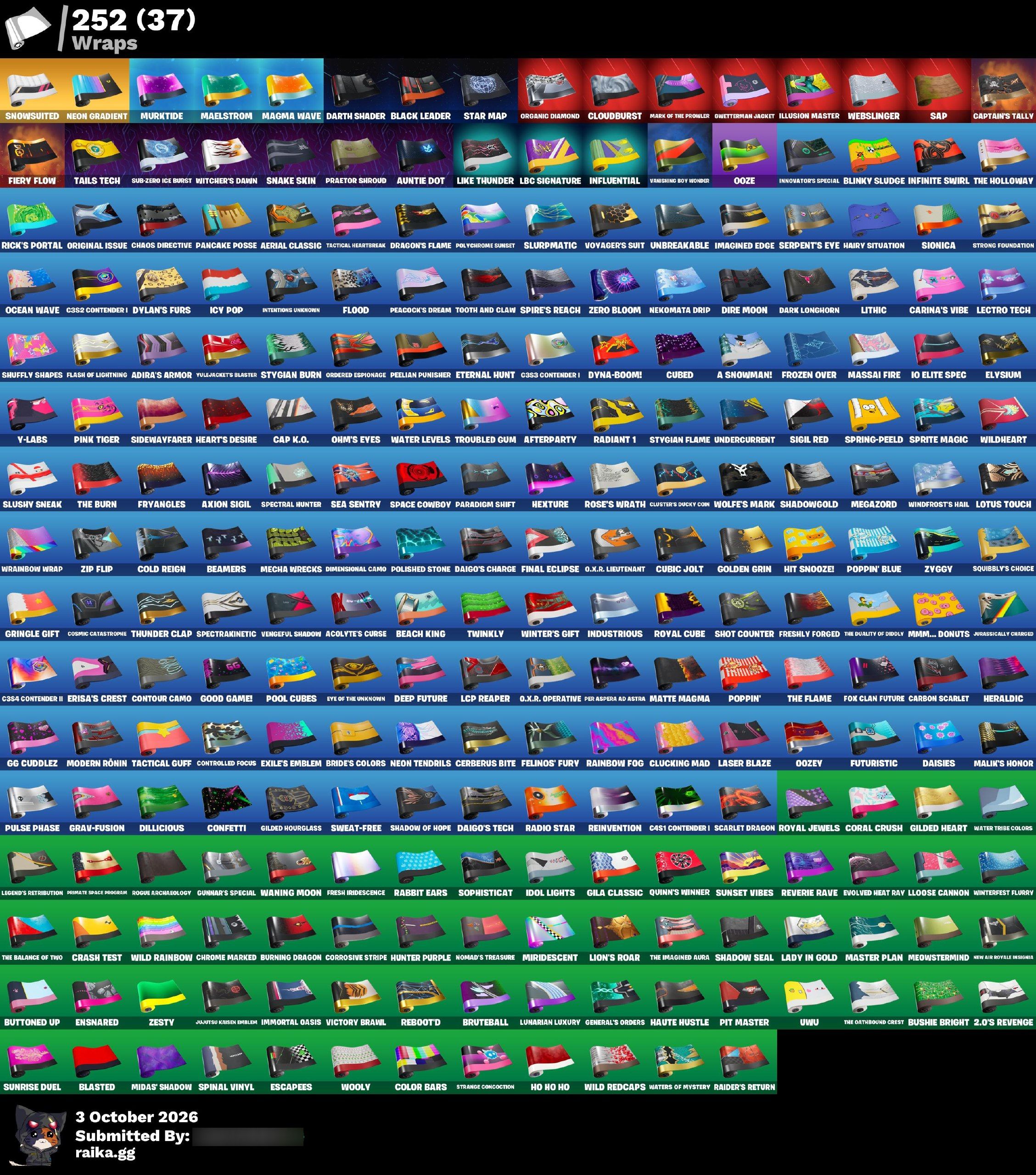 286 Skins | Level 5753 | Full Email - Image 6
